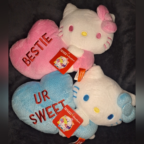 Hello Kitty Other - Hello Kitty x Sweethearts New 2026 Valentines Day Release Plushes Bundle. NWT